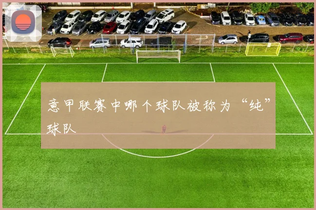 意甲联赛中哪个球队被称为“纯”球队